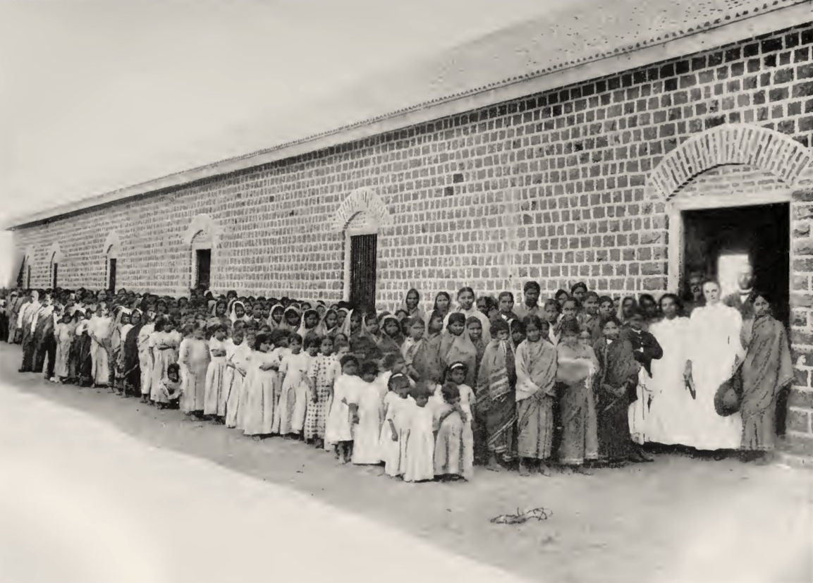 The Barn, The First Building Erected At Mukti