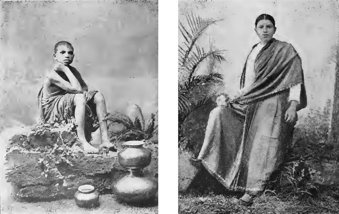 Before and After photos of Tara, a Child Widow
