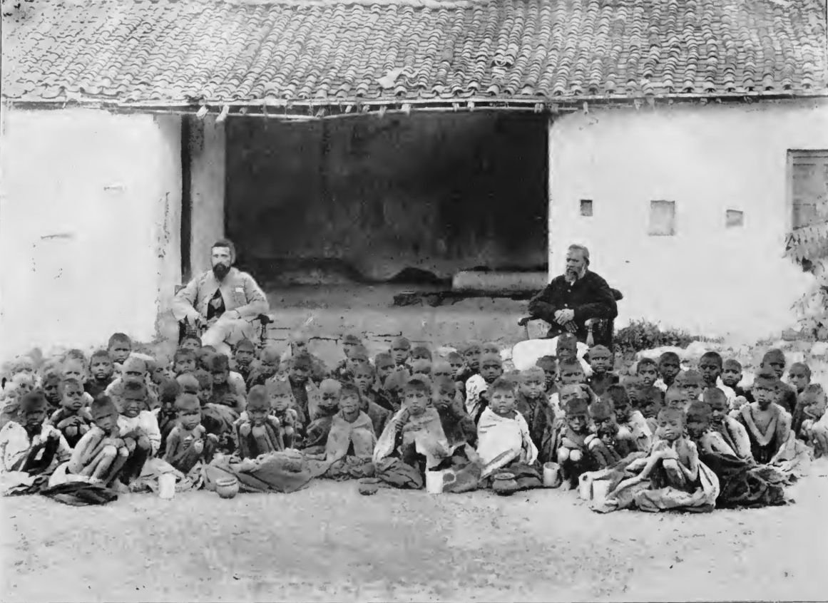 Children Rescued From Famine in Raipur