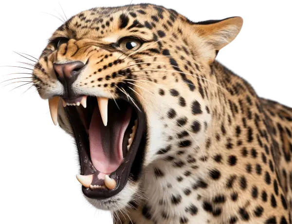 പുള്ളിപ്പുലി അക്രമത്തിന്റെയും പ്രതികാരത്തിന്റെയും പ്രതീകമാണു്.